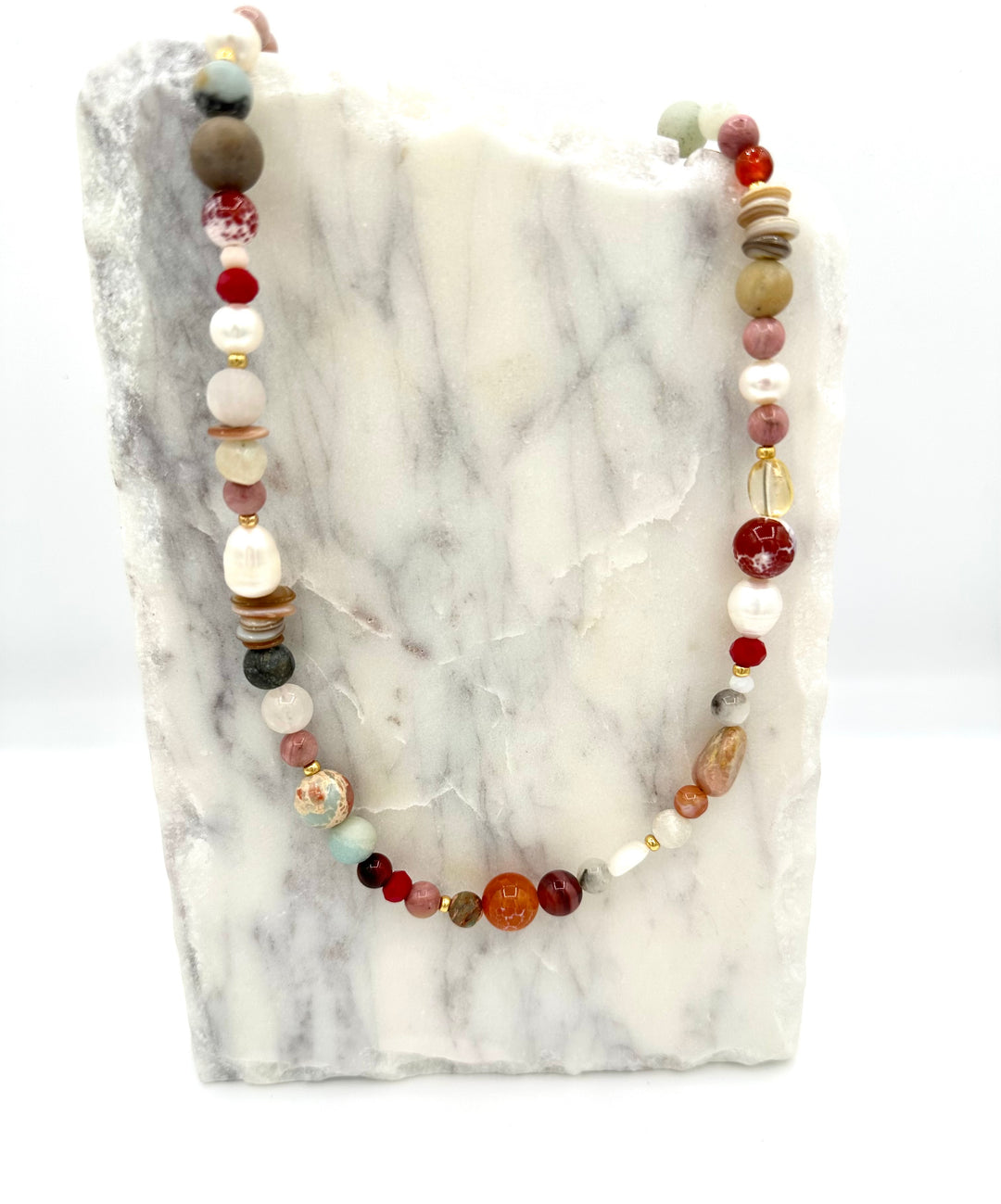 Cable Beach Beaded Necklace