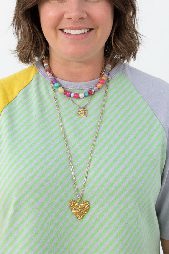 Peace and Love Necklace