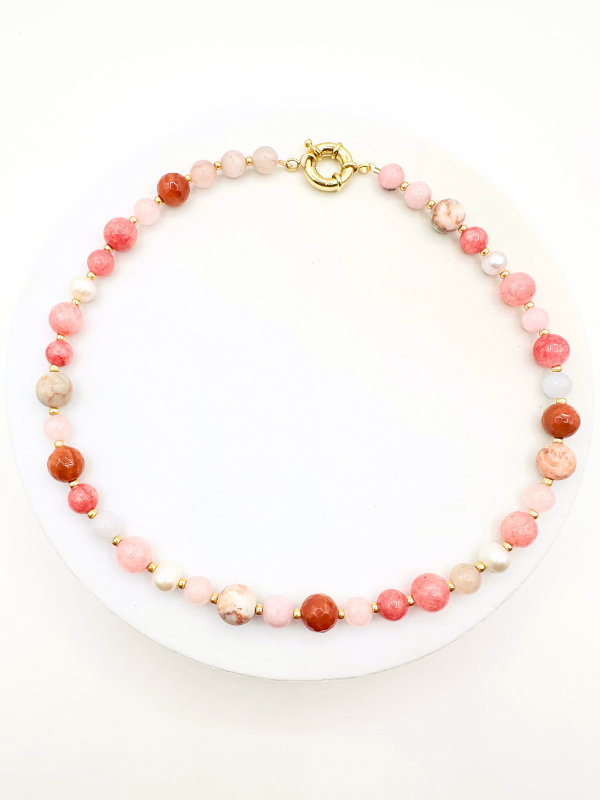 Kalbarri Sunsets Beaded Necklace